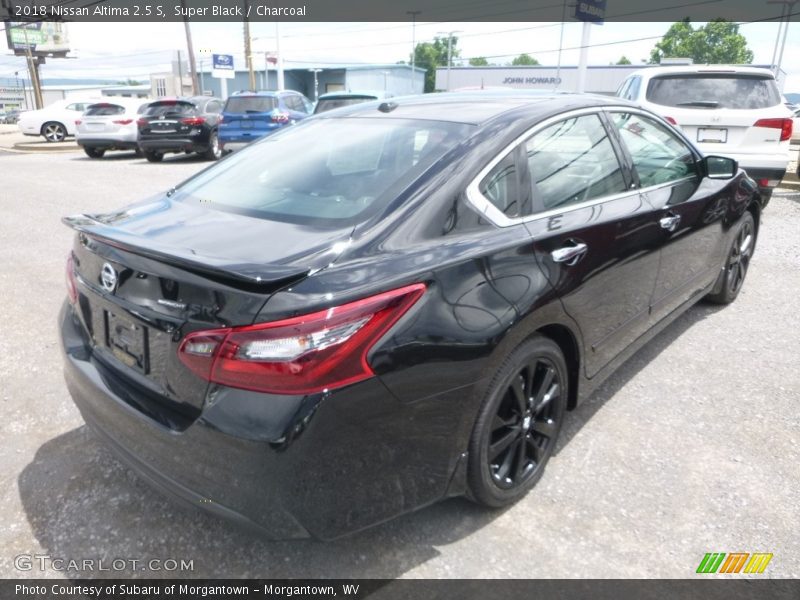 Super Black / Charcoal 2018 Nissan Altima 2.5 S