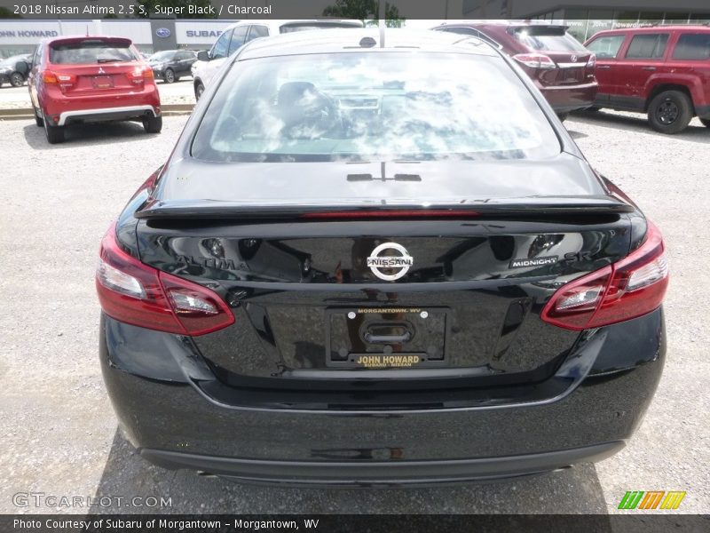 Super Black / Charcoal 2018 Nissan Altima 2.5 S