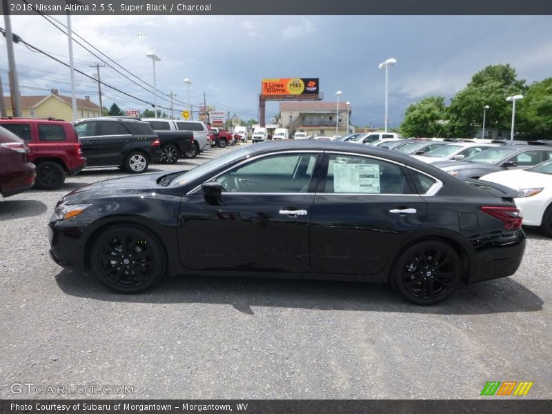 Super Black / Charcoal 2018 Nissan Altima 2.5 S