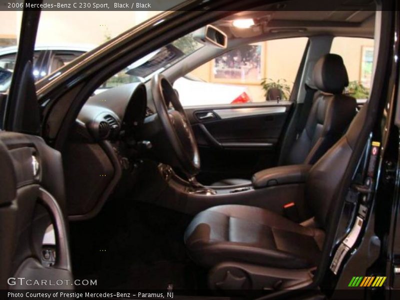 Black / Black 2006 Mercedes-Benz C 230 Sport