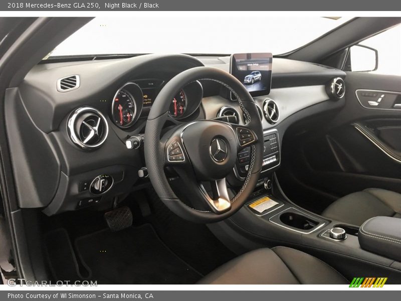 Night Black / Black 2018 Mercedes-Benz GLA 250