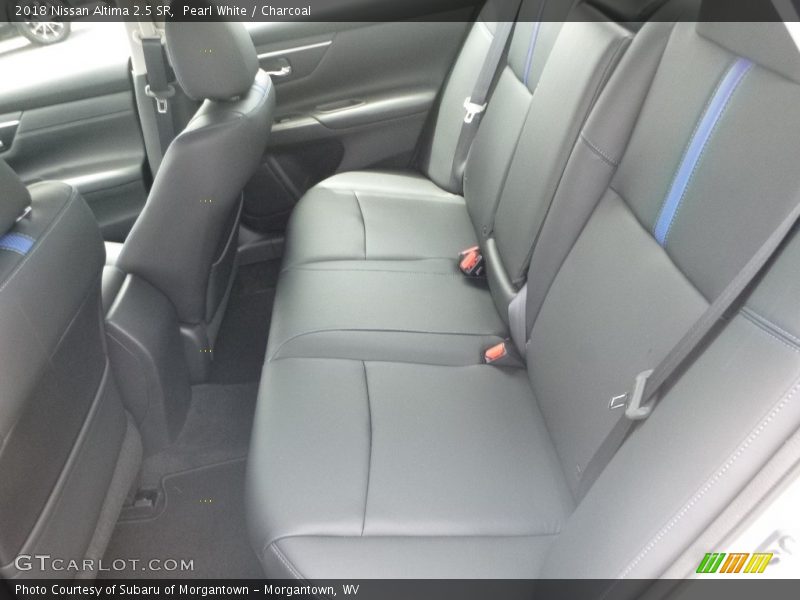 Pearl White / Charcoal 2018 Nissan Altima 2.5 SR