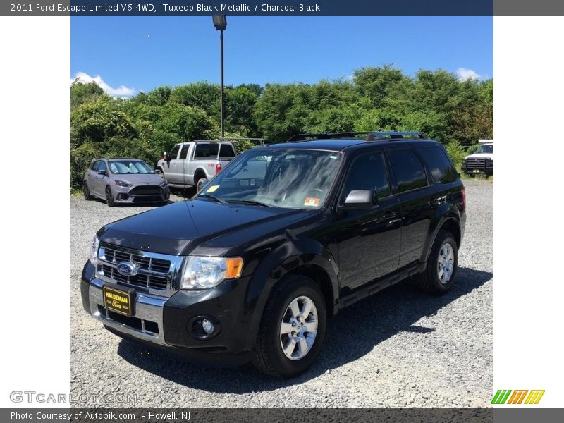 Tuxedo Black Metallic / Charcoal Black 2011 Ford Escape Limited V6 4WD