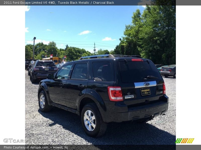 Tuxedo Black Metallic / Charcoal Black 2011 Ford Escape Limited V6 4WD