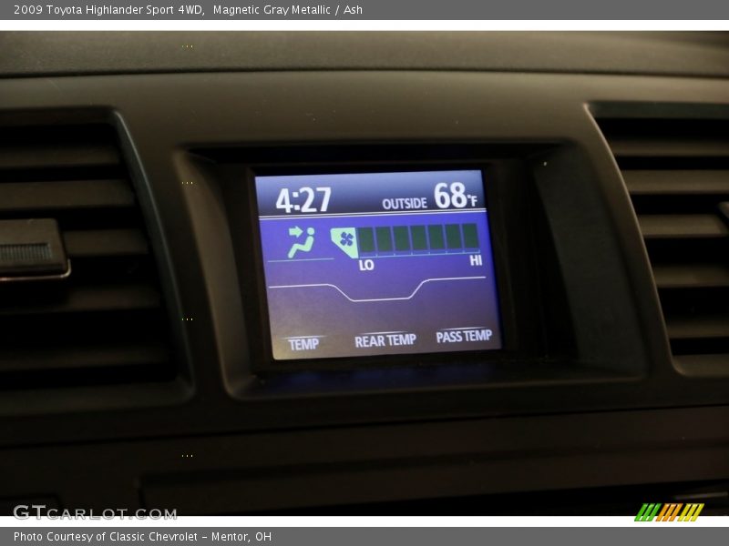 Magnetic Gray Metallic / Ash 2009 Toyota Highlander Sport 4WD