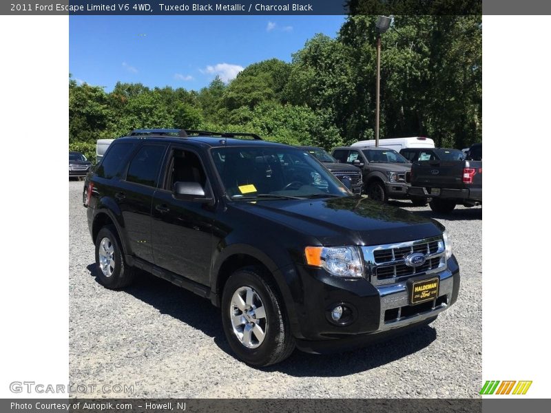 Tuxedo Black Metallic / Charcoal Black 2011 Ford Escape Limited V6 4WD