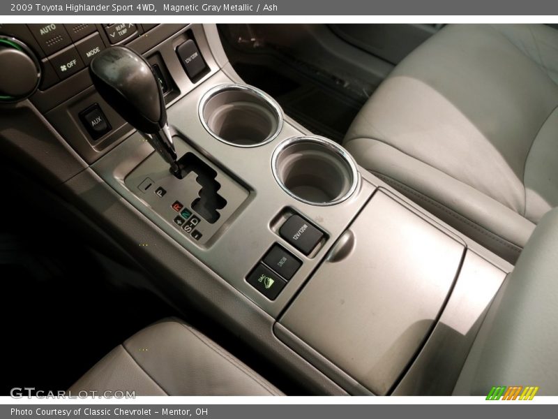 Magnetic Gray Metallic / Ash 2009 Toyota Highlander Sport 4WD