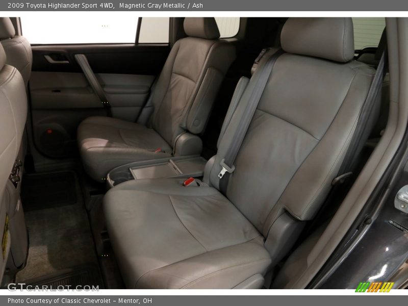 Magnetic Gray Metallic / Ash 2009 Toyota Highlander Sport 4WD