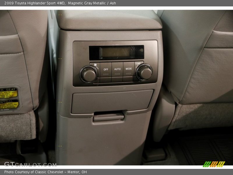 Magnetic Gray Metallic / Ash 2009 Toyota Highlander Sport 4WD