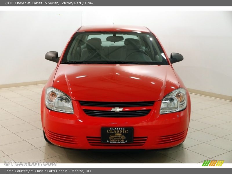 Victory Red / Gray 2010 Chevrolet Cobalt LS Sedan