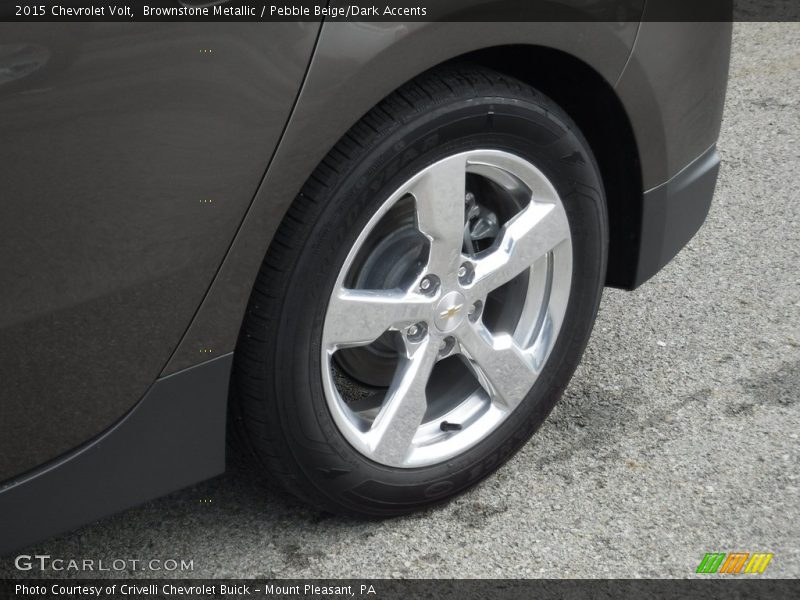 Brownstone Metallic / Pebble Beige/Dark Accents 2015 Chevrolet Volt