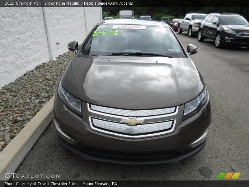 Brownstone Metallic / Pebble Beige/Dark Accents 2015 Chevrolet Volt