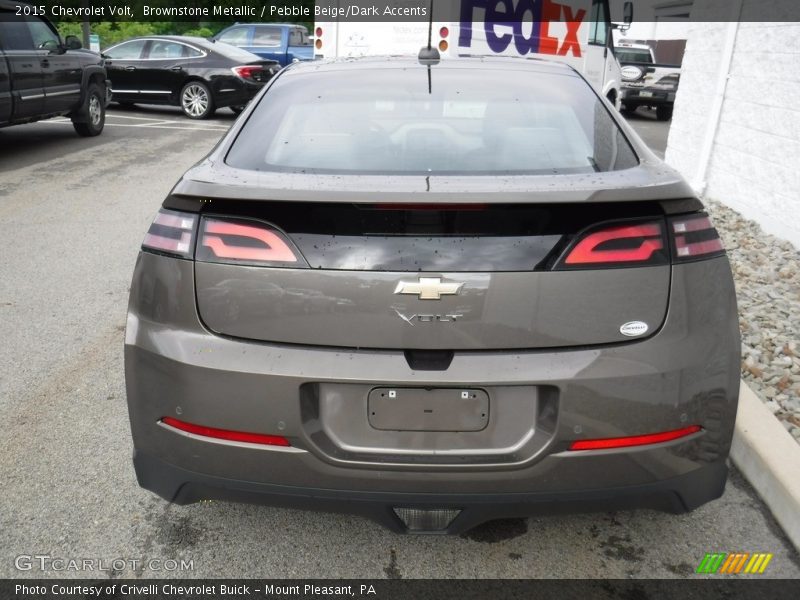 Brownstone Metallic / Pebble Beige/Dark Accents 2015 Chevrolet Volt