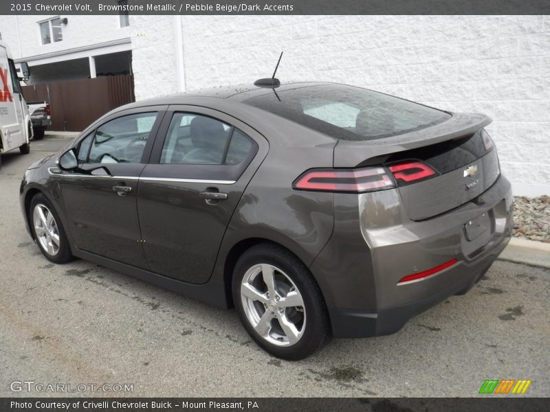 Brownstone Metallic / Pebble Beige/Dark Accents 2015 Chevrolet Volt