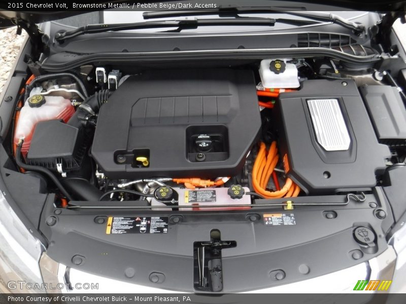 Brownstone Metallic / Pebble Beige/Dark Accents 2015 Chevrolet Volt