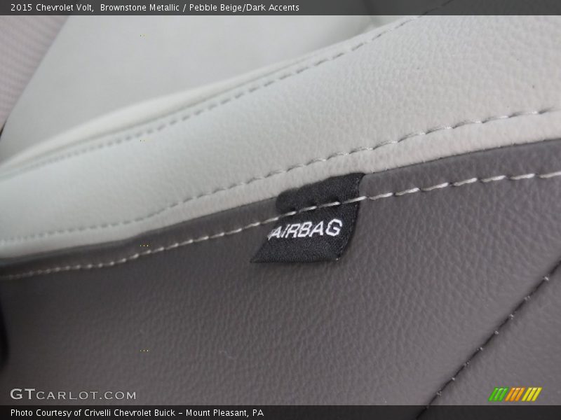 Brownstone Metallic / Pebble Beige/Dark Accents 2015 Chevrolet Volt