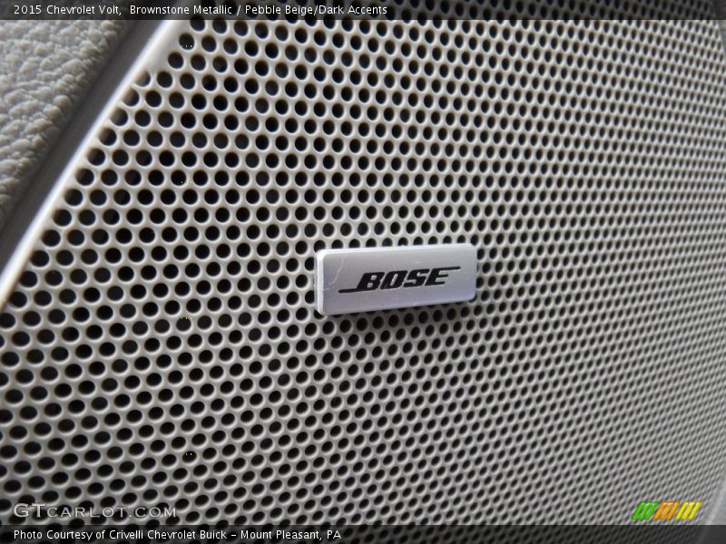 Brownstone Metallic / Pebble Beige/Dark Accents 2015 Chevrolet Volt