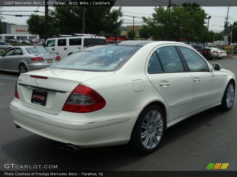 Arctic White / Cashmere 2007 Mercedes-Benz E 350 Sedan