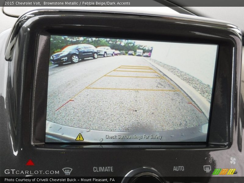 Brownstone Metallic / Pebble Beige/Dark Accents 2015 Chevrolet Volt