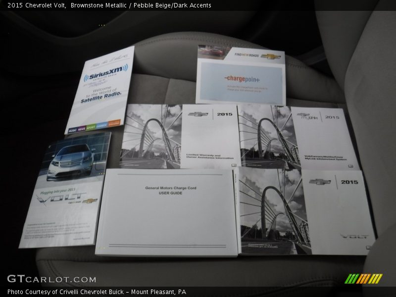 Brownstone Metallic / Pebble Beige/Dark Accents 2015 Chevrolet Volt