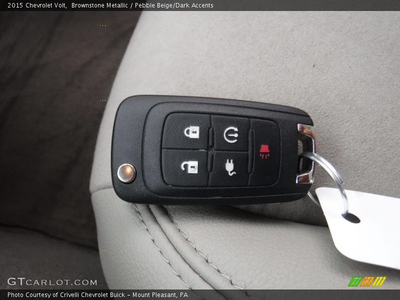 Brownstone Metallic / Pebble Beige/Dark Accents 2015 Chevrolet Volt