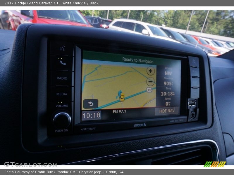 White Knuckle / Black 2017 Dodge Grand Caravan GT