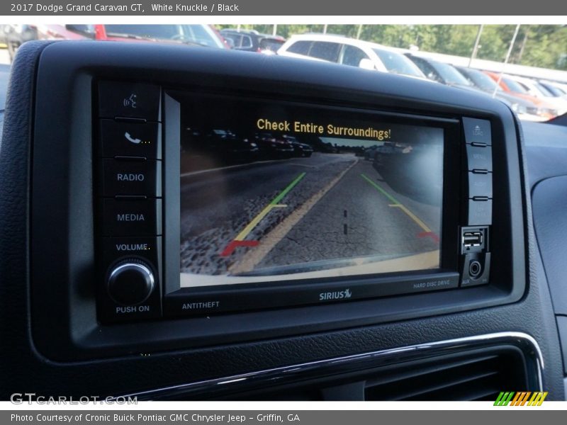 White Knuckle / Black 2017 Dodge Grand Caravan GT