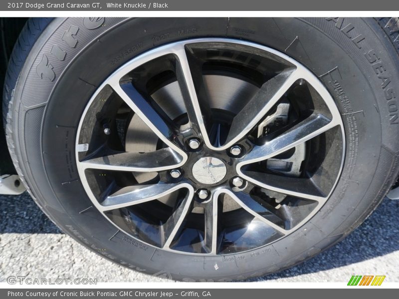 White Knuckle / Black 2017 Dodge Grand Caravan GT