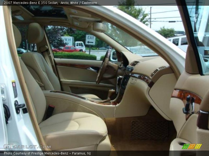 Arctic White / Cashmere 2007 Mercedes-Benz E 350 Sedan