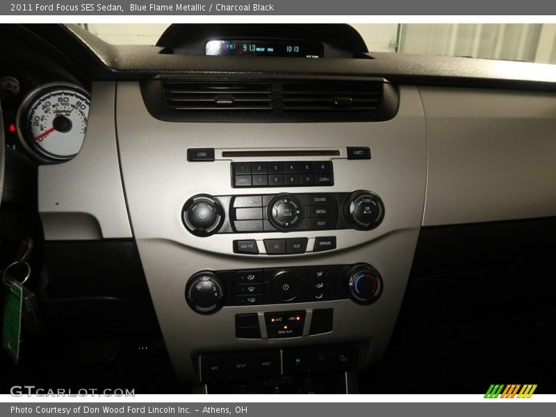 Blue Flame Metallic / Charcoal Black 2011 Ford Focus SES Sedan