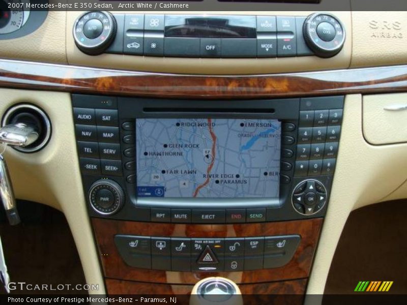 Arctic White / Cashmere 2007 Mercedes-Benz E 350 Sedan