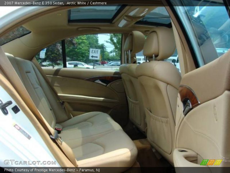 Arctic White / Cashmere 2007 Mercedes-Benz E 350 Sedan