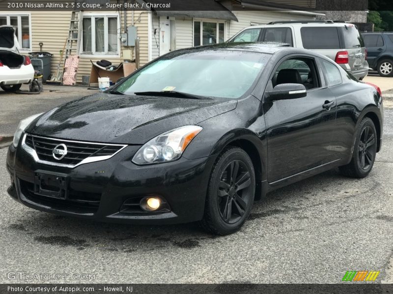 Super Black / Charcoal 2010 Nissan Altima 2.5 S Coupe