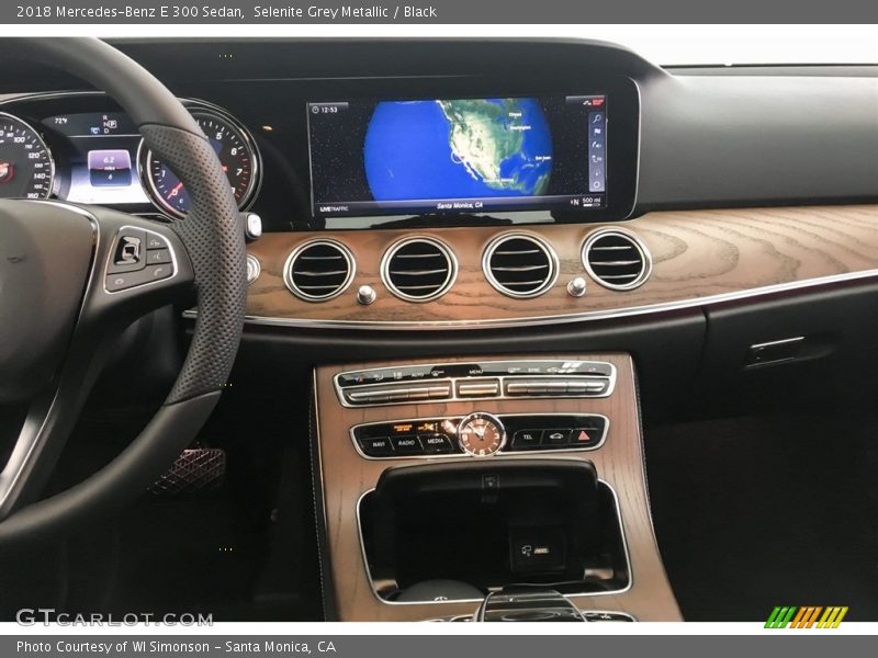 Selenite Grey Metallic / Black 2018 Mercedes-Benz E 300 Sedan