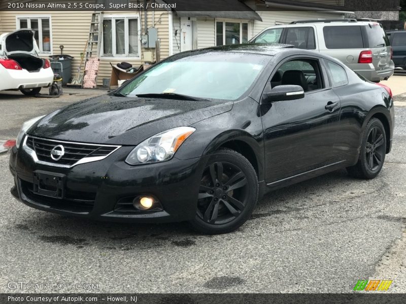 Super Black / Charcoal 2010 Nissan Altima 2.5 S Coupe