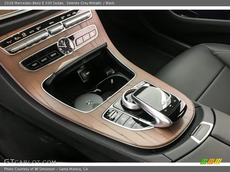 Selenite Grey Metallic / Black 2018 Mercedes-Benz E 300 Sedan