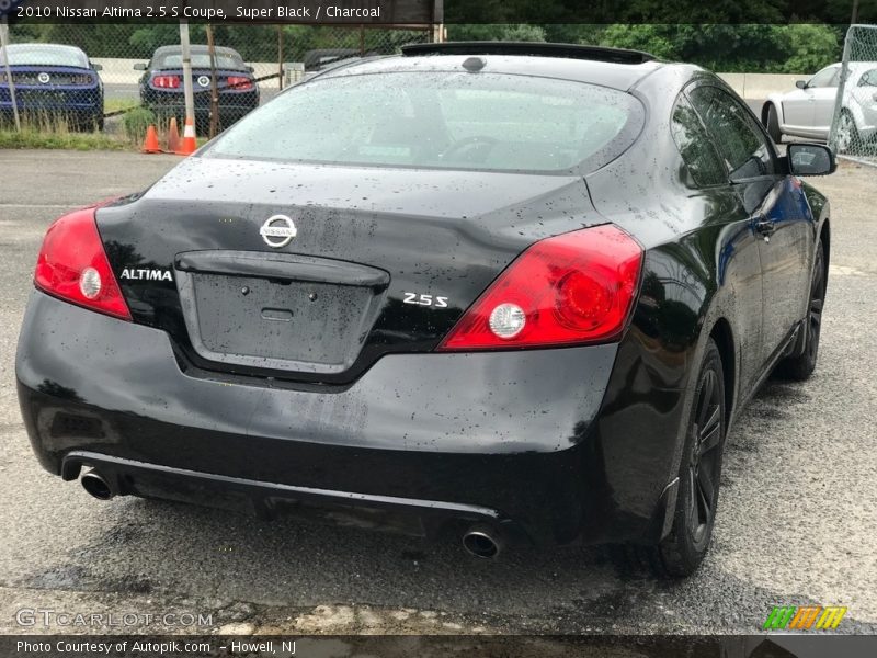 Super Black / Charcoal 2010 Nissan Altima 2.5 S Coupe