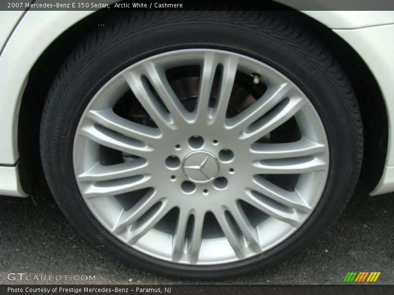 Arctic White / Cashmere 2007 Mercedes-Benz E 350 Sedan