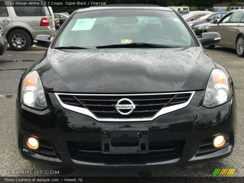 Super Black / Charcoal 2010 Nissan Altima 2.5 S Coupe