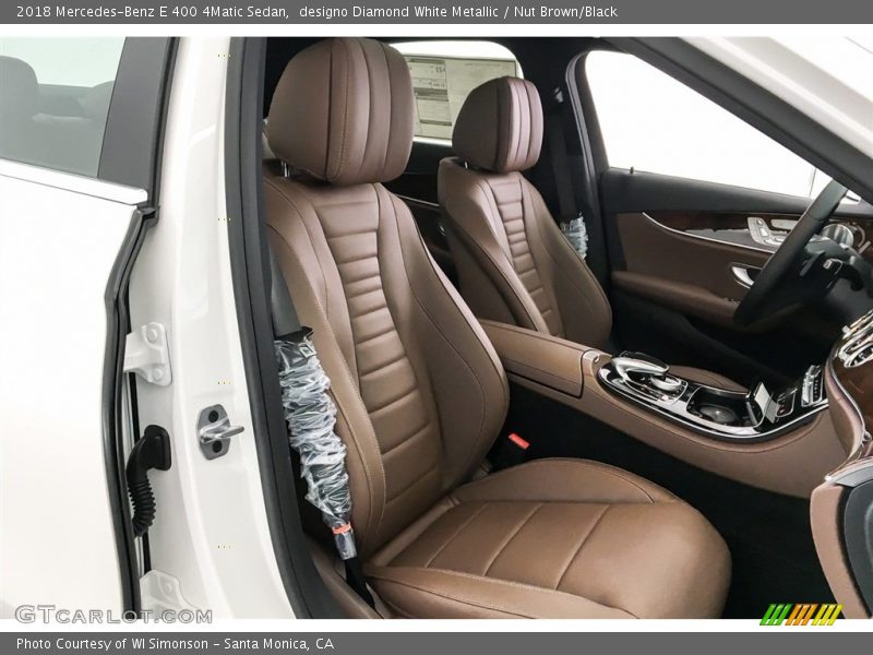  2018 E 400 4Matic Sedan Nut Brown/Black Interior