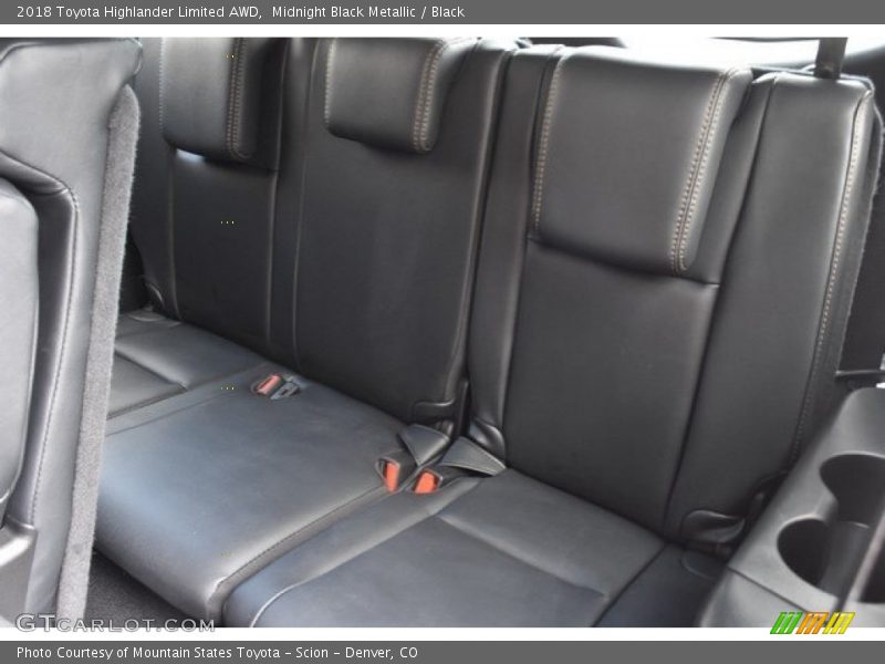 Midnight Black Metallic / Black 2018 Toyota Highlander Limited AWD