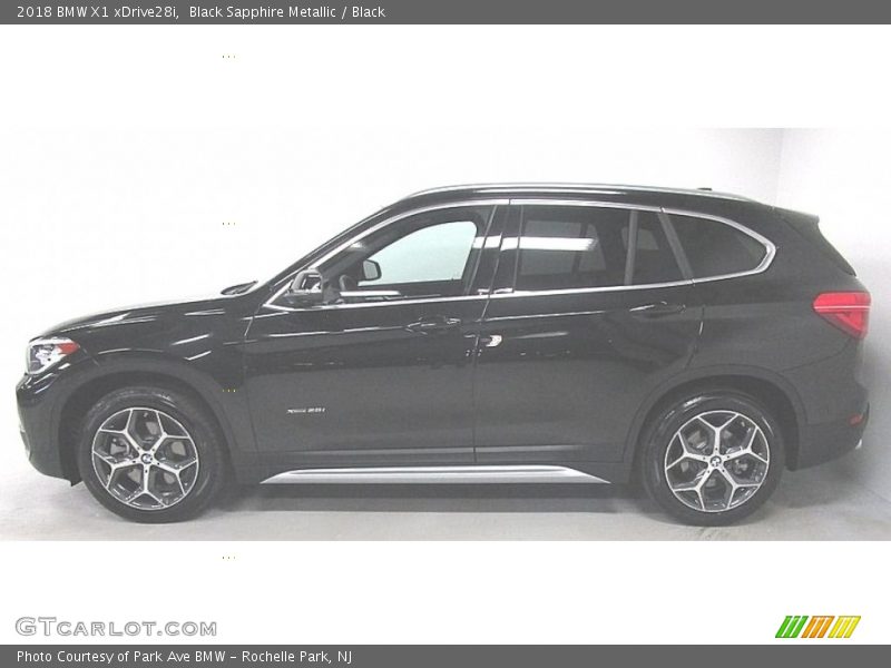 Black Sapphire Metallic / Black 2018 BMW X1 xDrive28i
