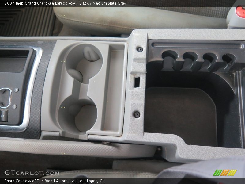 Black / Medium Slate Gray 2007 Jeep Grand Cherokee Laredo 4x4