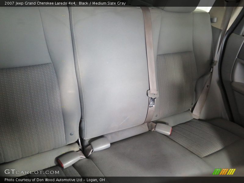 Black / Medium Slate Gray 2007 Jeep Grand Cherokee Laredo 4x4