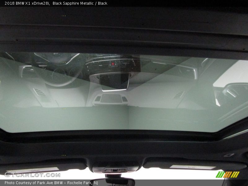 Black Sapphire Metallic / Black 2018 BMW X1 xDrive28i