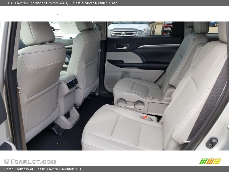 Celestial Silver Metallic / Ash 2018 Toyota Highlander Limited AWD
