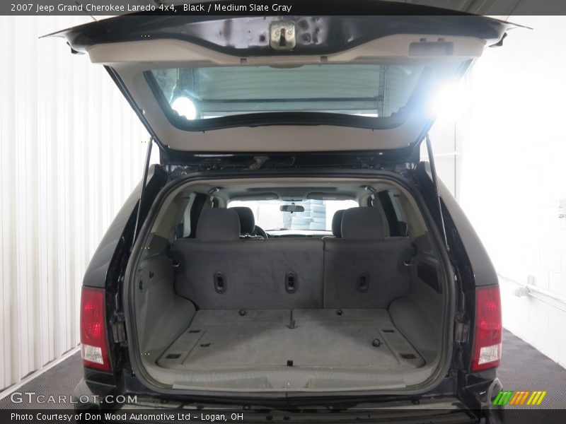 Black / Medium Slate Gray 2007 Jeep Grand Cherokee Laredo 4x4