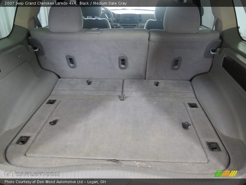 Black / Medium Slate Gray 2007 Jeep Grand Cherokee Laredo 4x4