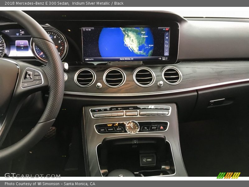 Iridium Silver Metallic / Black 2018 Mercedes-Benz E 300 Sedan