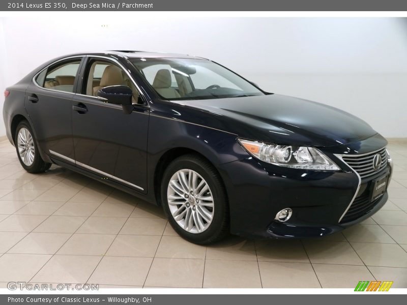 Deep Sea Mica / Parchment 2014 Lexus ES 350